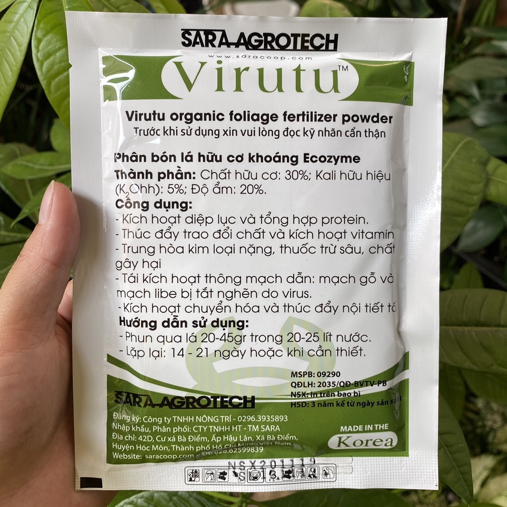 Khảm Virus - Virutu 45gr