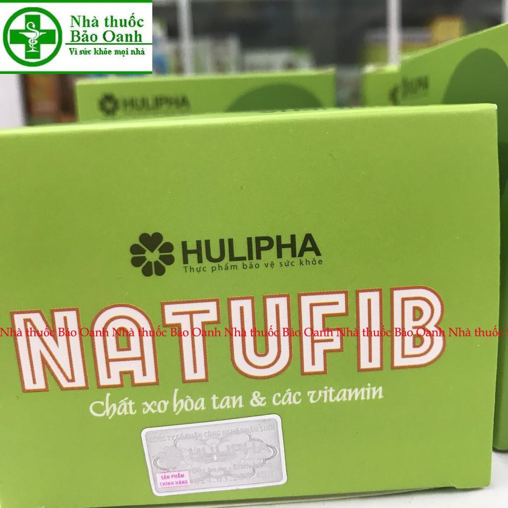 Natufib- chất xơ hòa tan FOS giảm táo bón cho bà bầu và trẻ nhỏ, trước sinh, sau sinh, người lớn Hộp 20 gói