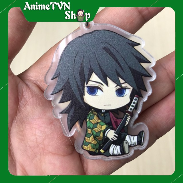 Móc khoá Mica anime Kimetsu No Yaiba - (Loại 5 - Trụ cột) - Nhựa Cứng Acrylic In 2 mặt sắc nét ( ảnh thật )