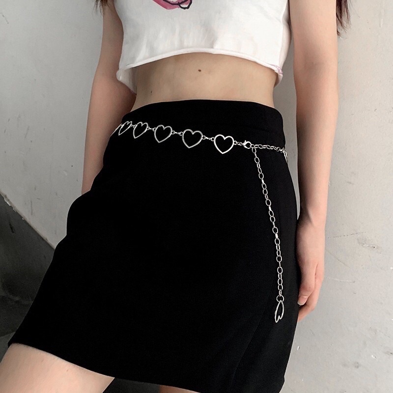 Chain Dây Đeo Lưng Nữ Trái Tim Cực Xinh