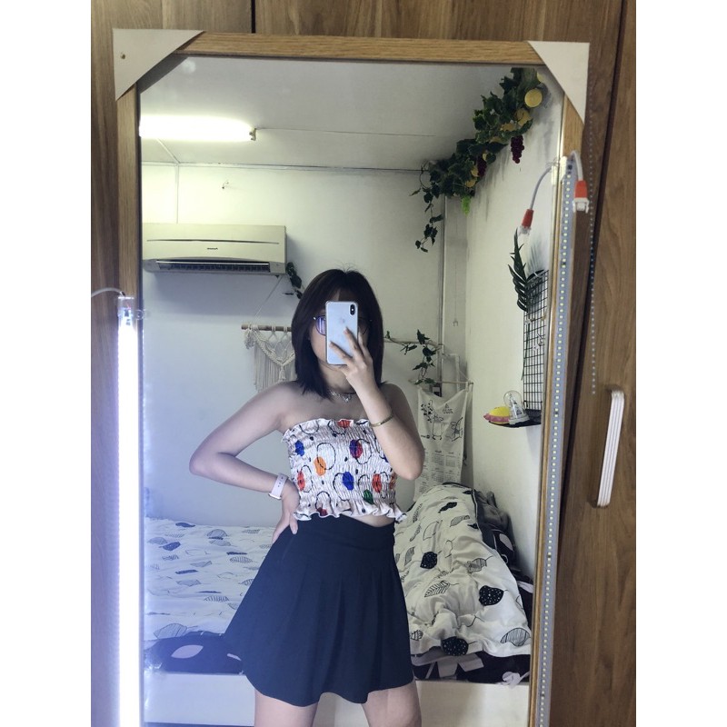 Áo ống/ tube nhúng chấm bi