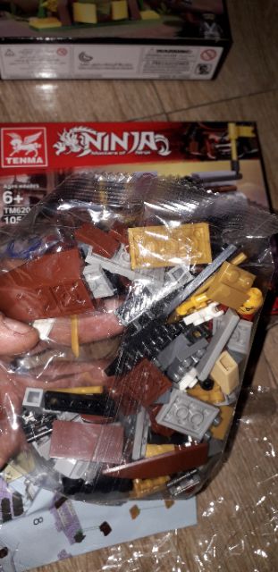 Lắp ráp NLego Ngôi Đền thiêng Ninjago 6204