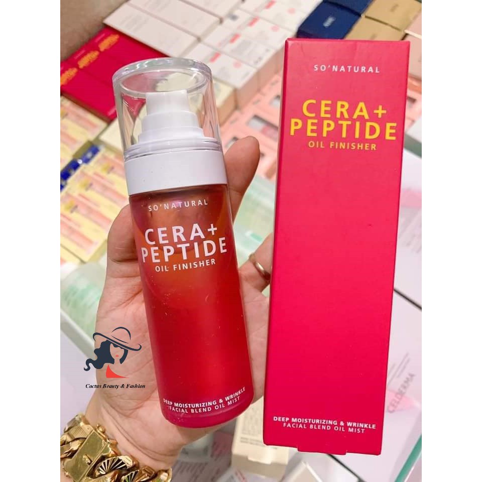 Xịt khoáng 3 tầng CERA + PEPTIDE Oil Finisher