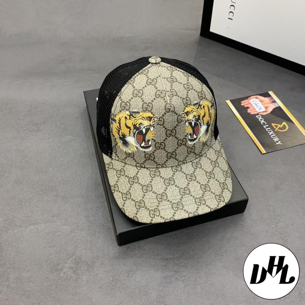 (VIDEO) Mũ lưỡi trai, nón kết nam nữ GUCI SONG HỔ TIGER vải Canvas siêu chất và ngầu (Ảnh thật)