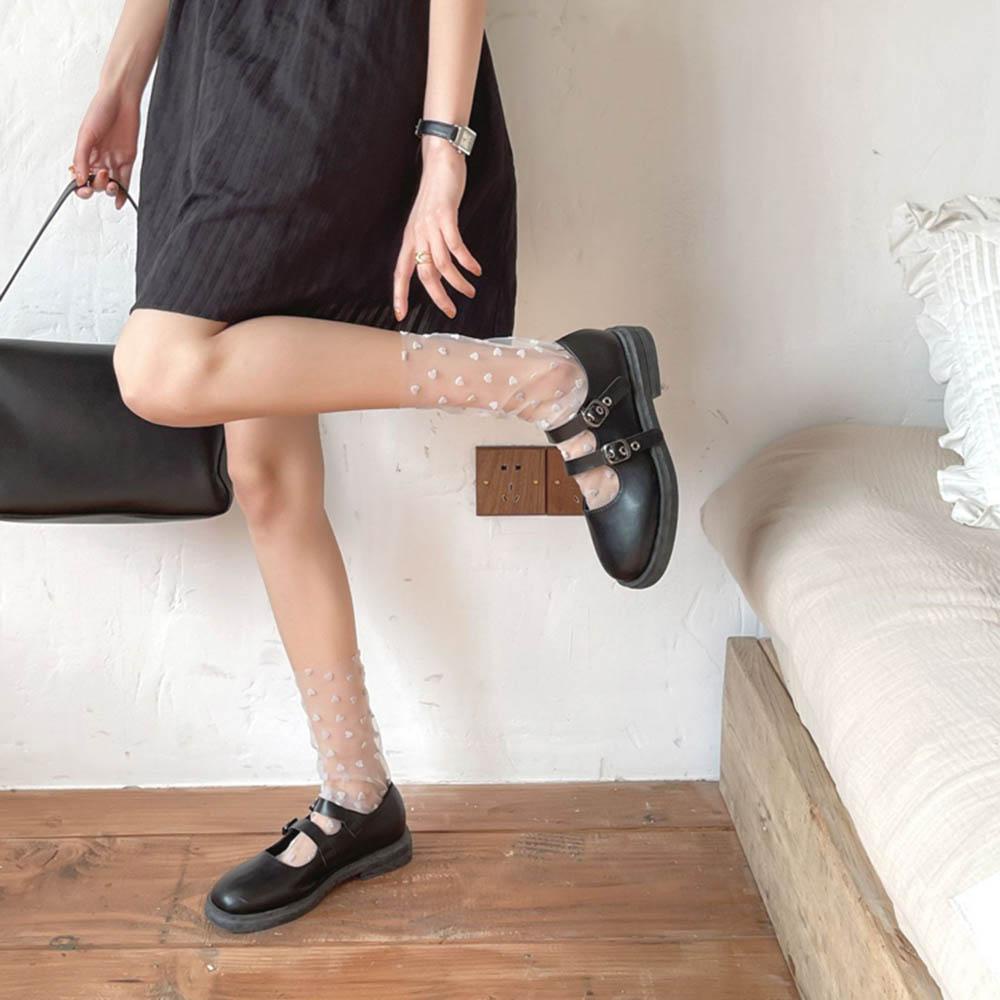 SOMEDAYZL Tất VảI Voan Trong SuốT