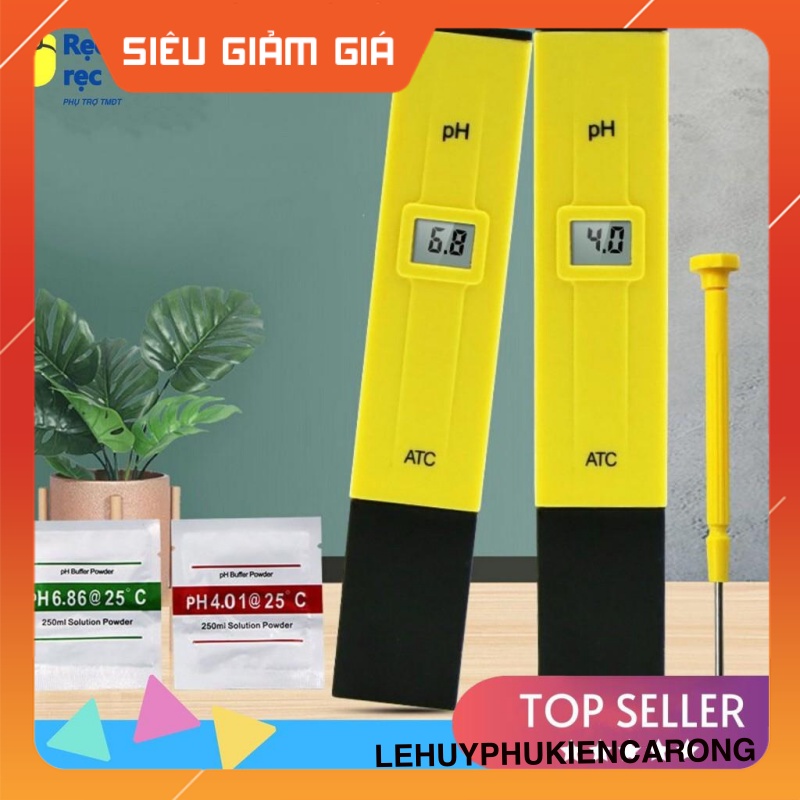 Bút Đo PH ATC Đã Hiệu Chỉnh, Bảo Hành 1 Tháng