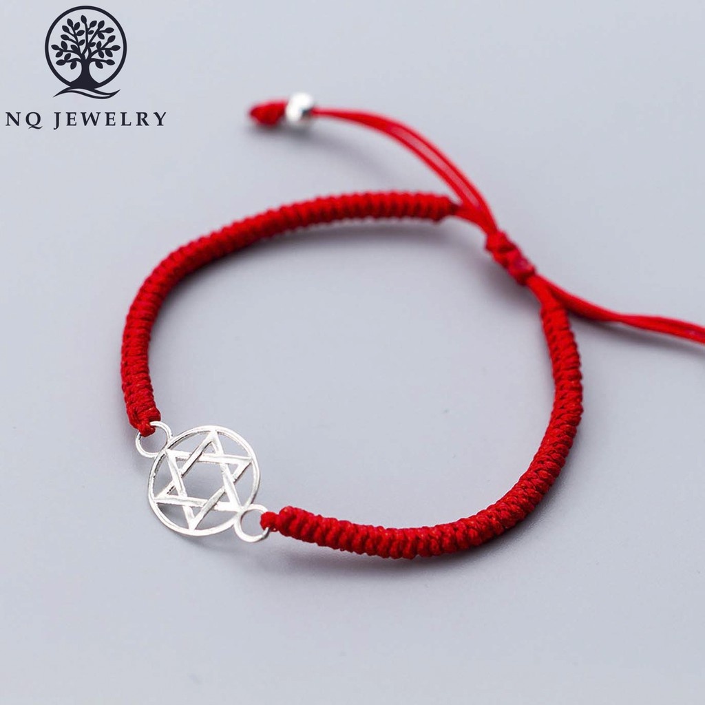 Vòng thắt dây đỏ ngôi sao - NQ Jewelry