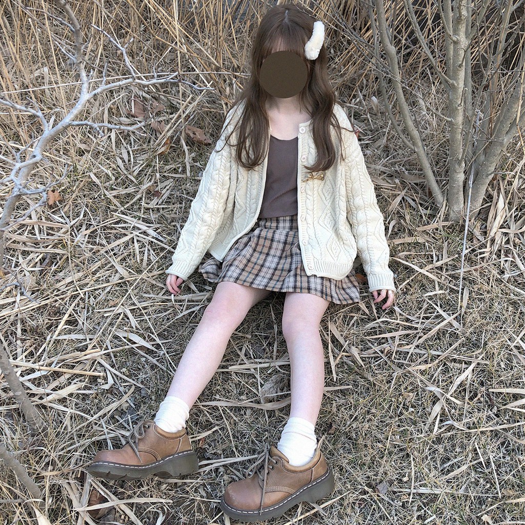 (ORDER) Áo Cardigan len vặn thừng Vintage đáng yêu - Có ảnh thật | BigBuy360 - bigbuy360.vn