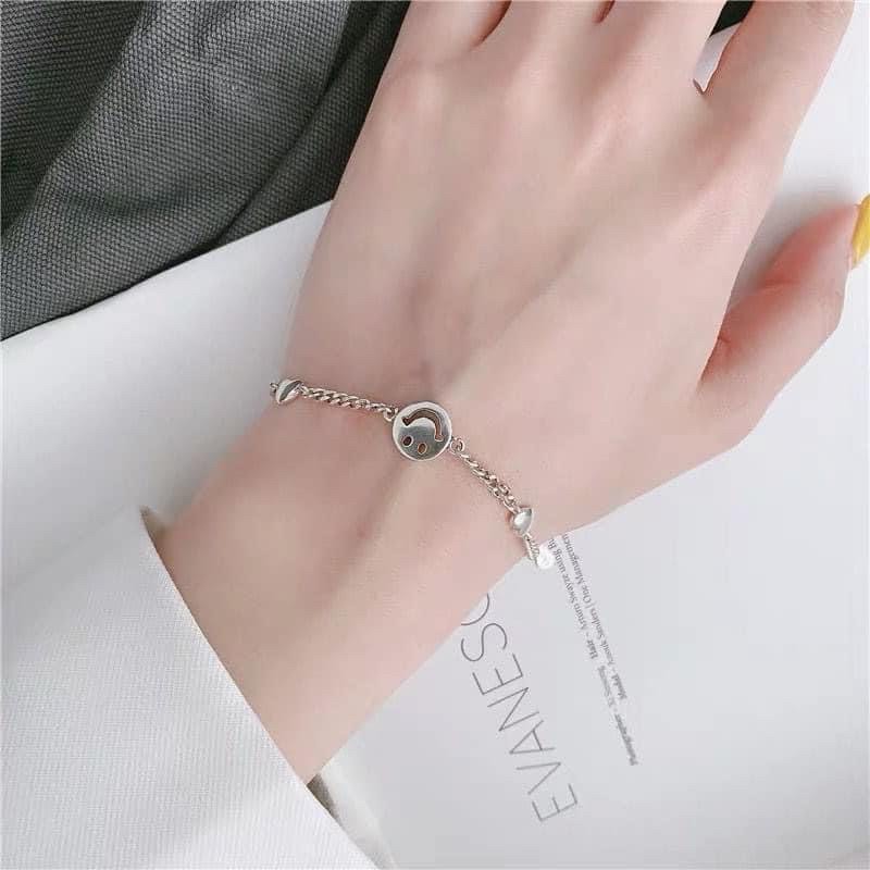 Lắc tay mạ bạc thái cá tính SALE