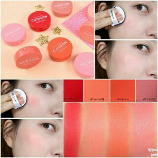 Phấn má hồng Sugarball Aritaum Cushion Check color