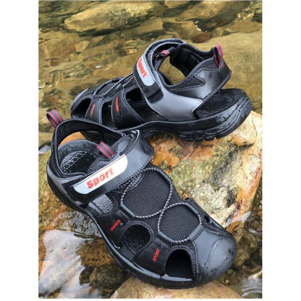 Giày sandal nam bít mũi đi phượt hiệu Rova RV27R - BẢO HÀNH 12 THÁNG -new221