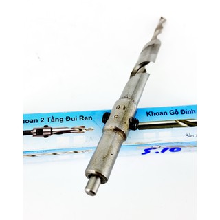MŨI KHOAN BẮT VÍT 2 TẦNG DÀI 4*9