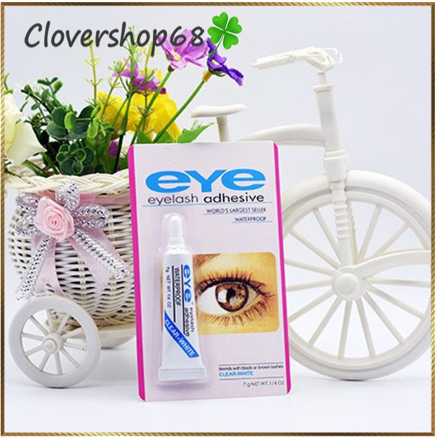 Keo Dán Mi Trong Suốt, Keo Dán Kim Tuyến Gilter Make Up Eyelash Adhesive   Clovershop68