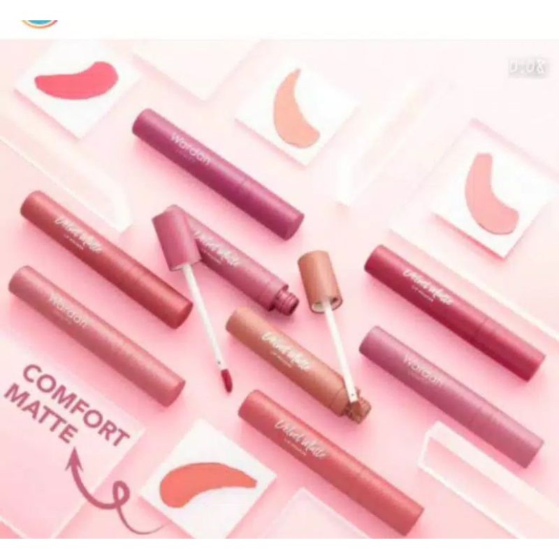 (hàng Mới Về) Son Lì Wardah Colorfit Chất Son Mịn Như Nhung | BigBuy360 - bigbuy360.vn