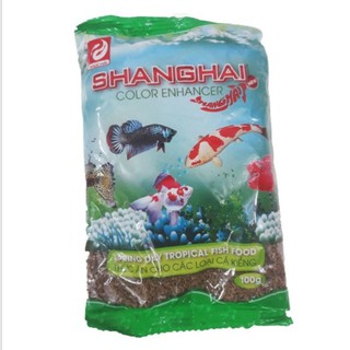 Thức Ăn Cá ShangHai Viên Nhỏ 100g - Cám Cá Cảnh ShangHai.