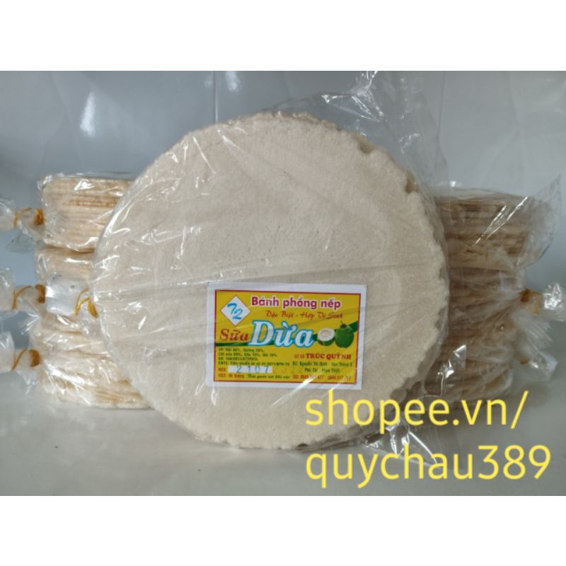 Bánh phồng nếp sữa dừa đặc sản Phan Thiết