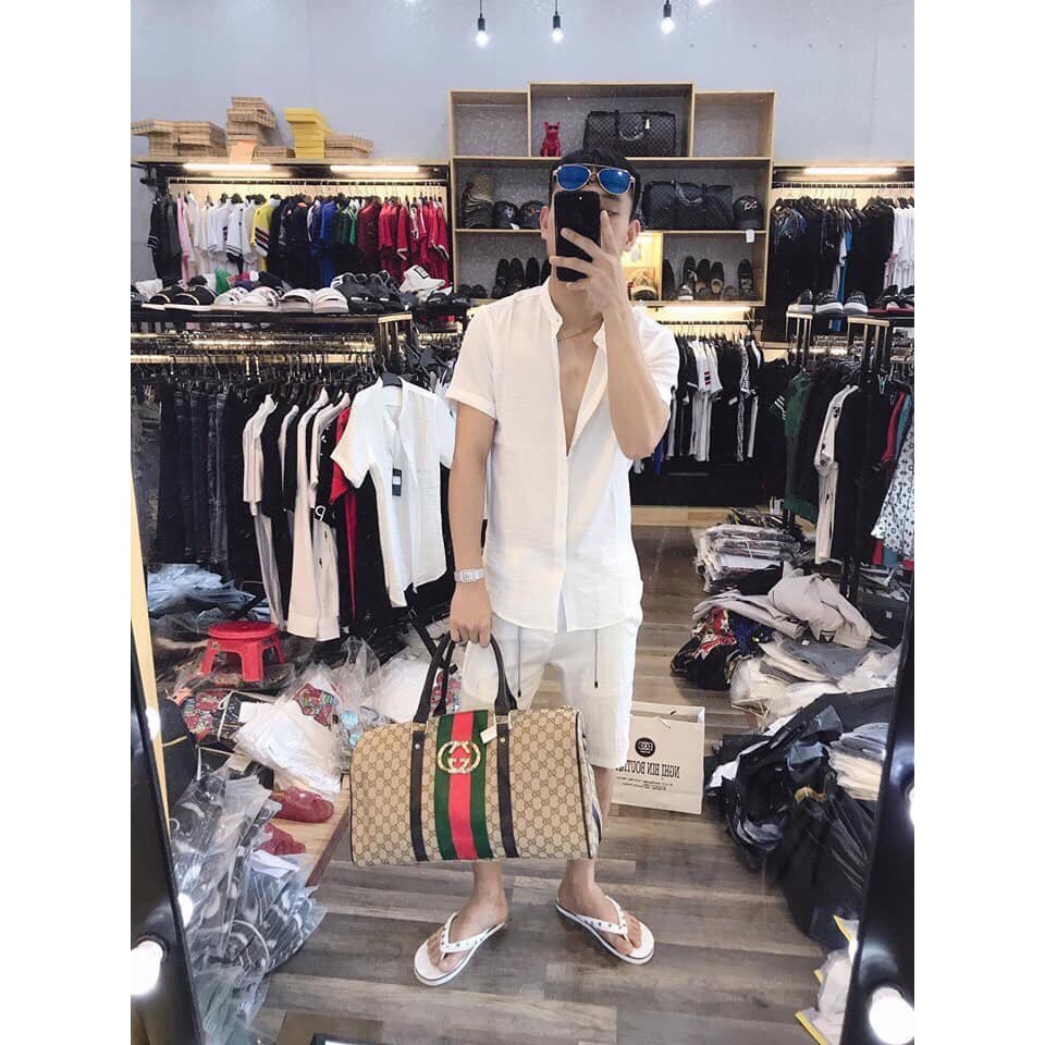 Bộ Đũi Nam - Bộ Thể Thao Nam Cộc tay chất liệu Đũi mềm mịn Trơn - BN47 - Xuowrng May Trung Kiên | BigBuy360 - bigbuy360.vn