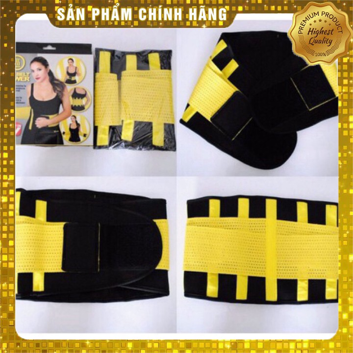 Đai nịt quấn nóng sinh nhiệt giảm mỡ bụng HPB hàng đẹp y hình