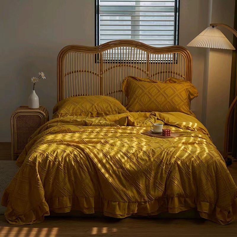 Set Đũi Dệt Chăn Hè Phong Cách HQ - Shinbedding( Nhiều Màu Sắc)