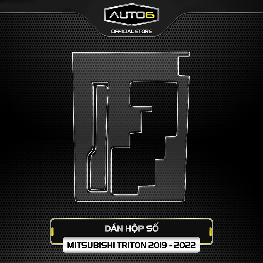Bộ 4 chi tiết Film PPF trong suốt dán xe MITSUBISHI TRITON 2019-2023 chống xước bảo vệ nội thất ô tô - AUTO6