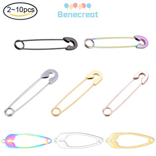 Kim băng an toàn BENECREAT 39x8x1.5mm ghim 1mm bằng thép không gỉ 201