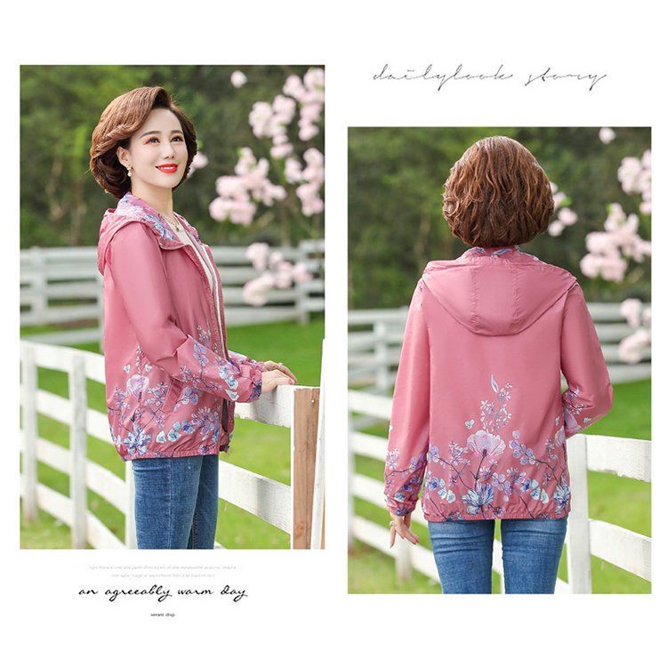 Áo Khoác Ngắn Dáng Rộng Phong Cách Phương Tây Thời Trang Xuân Thu Thiết Kế Mới Dành Cho Phụ Nữ Trung Niên