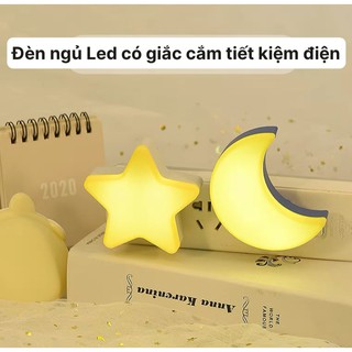 Đèn ngủ có giắc cắm hình mặt trăng Decor công suất 1w