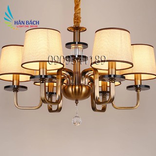 Đèn chùm,đèn thả trần,đèn treo tường pha lê phòng khách bàn ăn phòng bếp ban công hành lang - kèm bóng