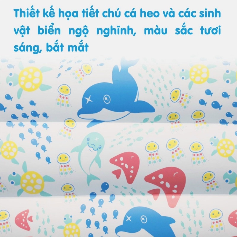 Bể Bơi Doctor Dolphin siêu dày bơm hơi Tròn/Chữ Nhật