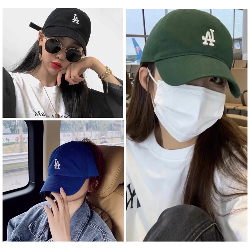 Mũ lưỡi trai thêu LA