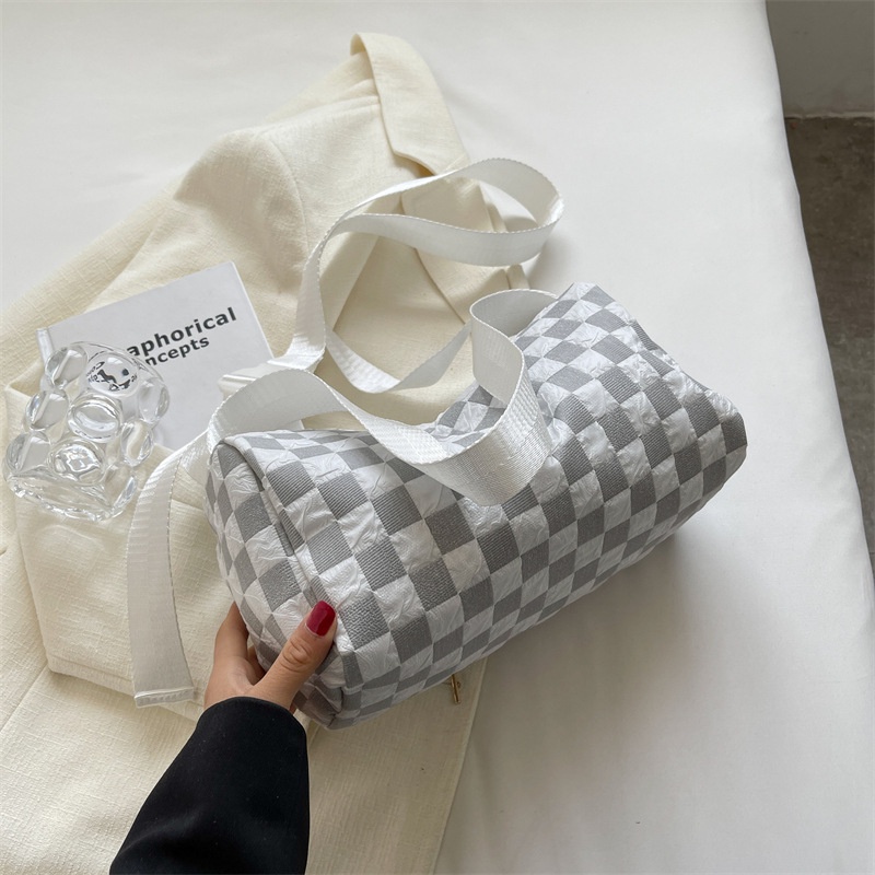 Túi Đeo Chéo 2022 Họa Tiết Caro Thời Trang Mùa Hè Cho Nữ