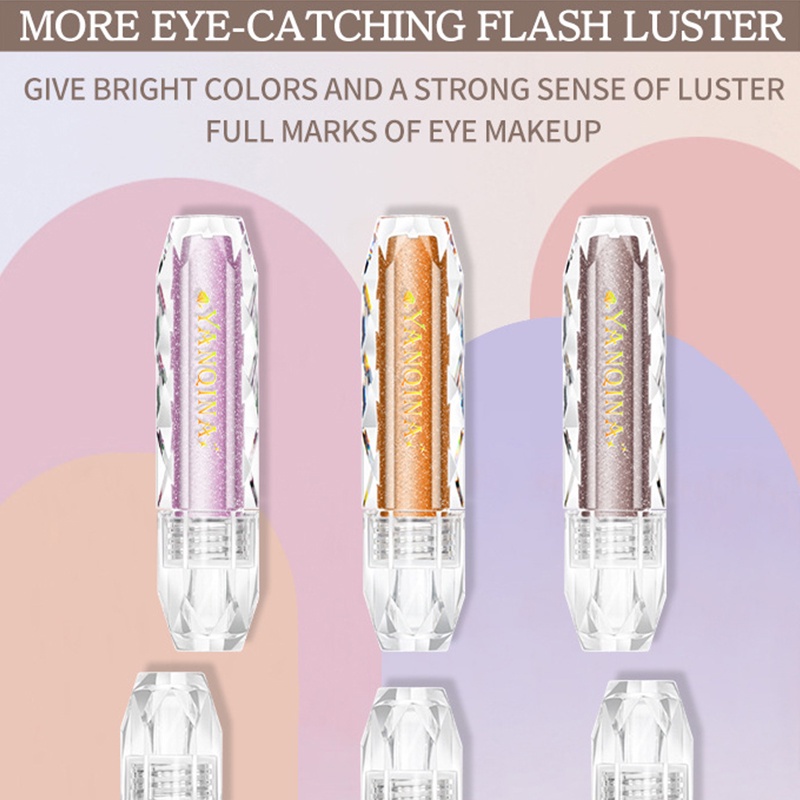 Phấn Mắt Dạng Lỏng Ánh Kim Tuyến Lấp Lánh Với 6 Màu Lựa Chọn