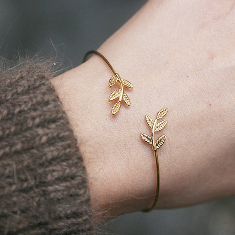 Vòng tay mặt hình chiếc lá phong cách Nhật Bản B32