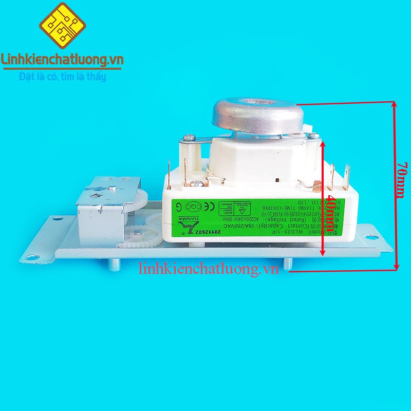 Bộ điều khiển lò vi sóng cơ 4 chân không có nướng