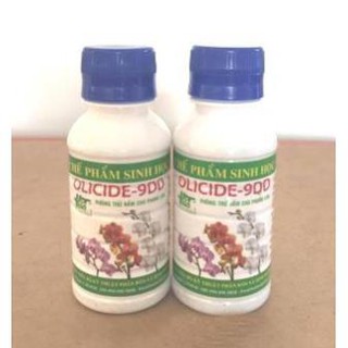Chế phẩm sinh học trừ nấm bệnh cho phong lan olicide 9dd - chai 100ml