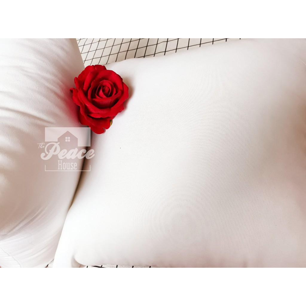 RUỘT GỐI: cho vỏ gối tựa lưng, gối sofa size 45cmx45cm, nặng 500g