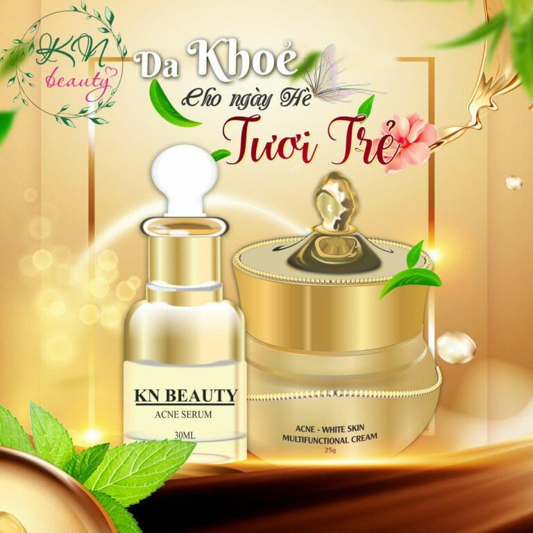 Combo face serum – Kem dưỡng trắng trị mụn Mụn kn beauty | WebRaoVat - webraovat.net.vn