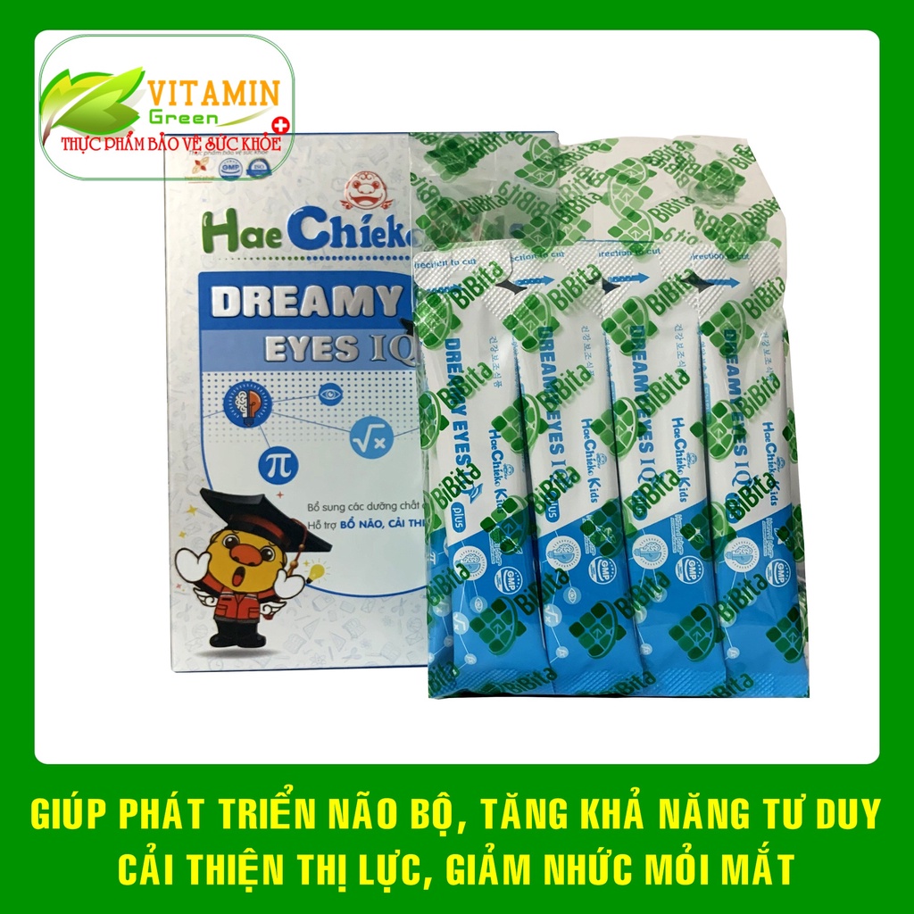 Heachieko Kids DREAMY EYES IQ GIÚP BỔ MẮT, SÁNG MẮT, PHÁT TRIỂN NÃO BỘ, TĂNG KHẢ NĂNG TƯ DUY