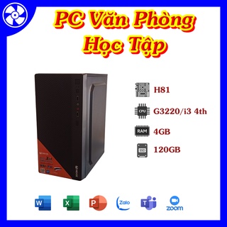 Case Máy Tính Văn Phòng Cấu Hình i3, i5 Mới Giá Rẻ Bảo Hành 12 Tháng