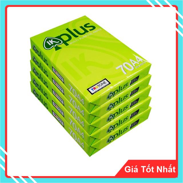 Giấy in A4 định lượng 70gsm (500 tờ/tập) - Giấy chất lượng cao, mực bám tốt và rõ ràng hơn