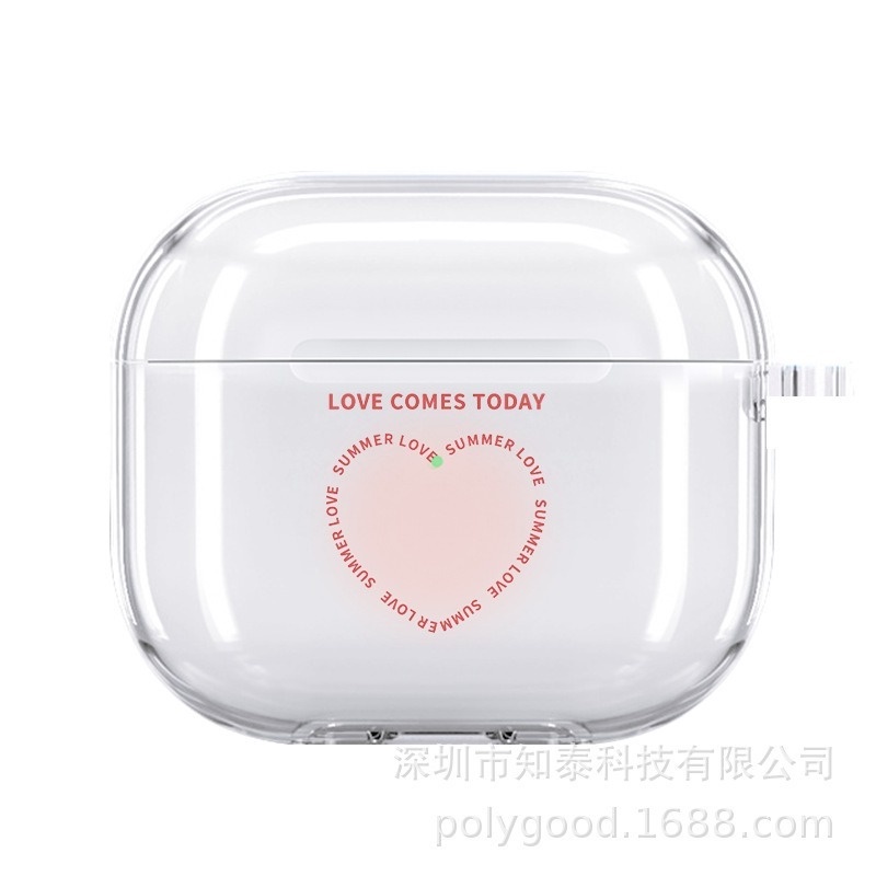 Vỏ Bảo Vệ Hộp Sạc Tai Nghe Airpods Pro 2/3 Bluetooth Không Dây Màu Sắc
