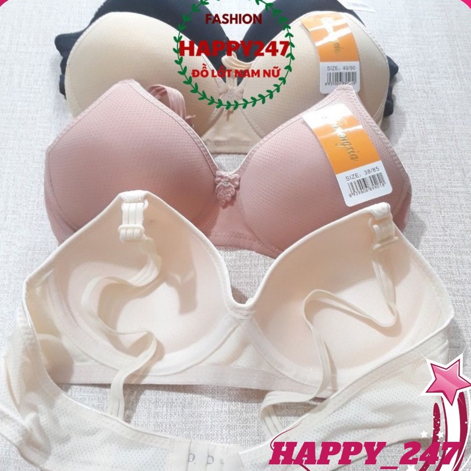 Aó ngực mút mỏng không gọng 128 thông hơi quả nhỏ CUP AA cho người ngực lép ngực nhỏ mặc nhà chất đẹp