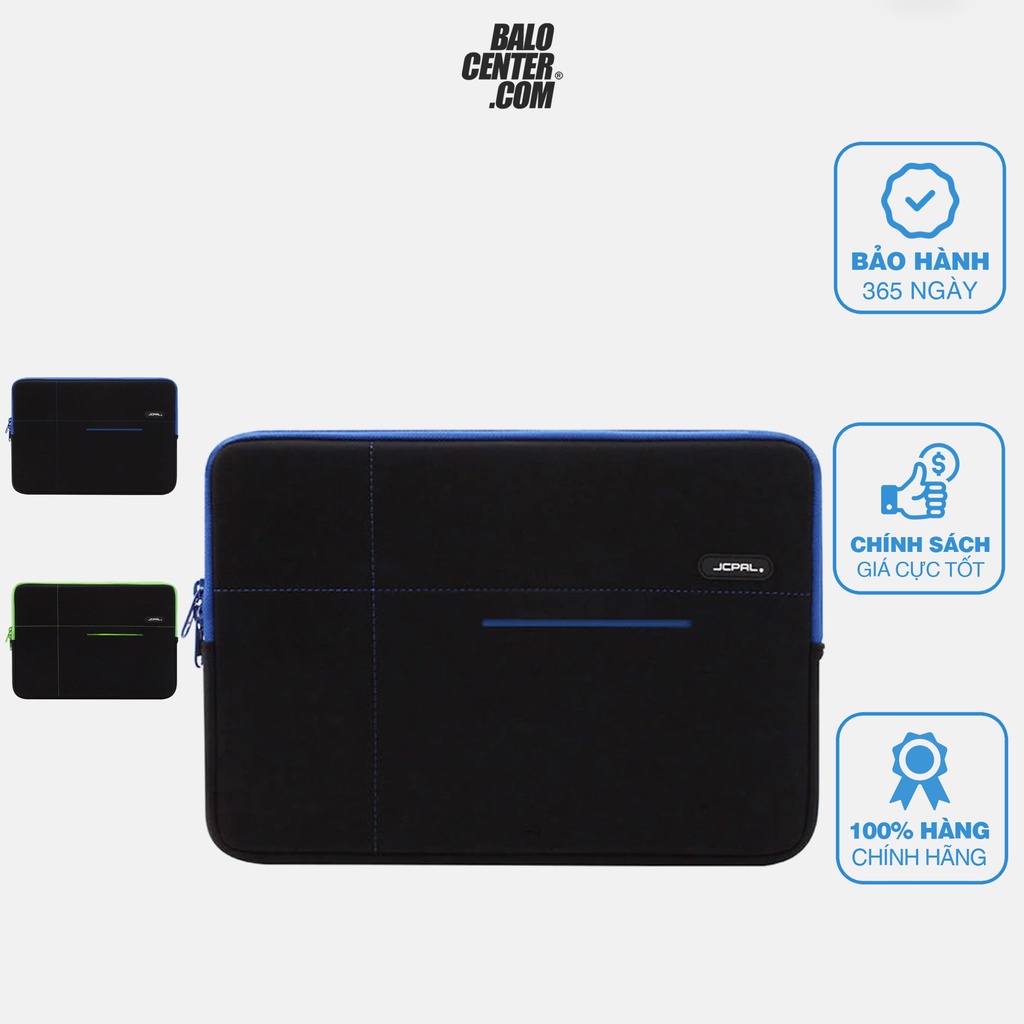 Túi Chống Sốc Laptop 13inch Cao Cấp JCPAL MBP13 Neoprene Classic Nhập Khẩu Chính Hãng, Bảo Vệ Laptop Tối Ưu
