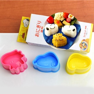SET 3 KHUÔN ÉP CƠM BENTO SNOOPY