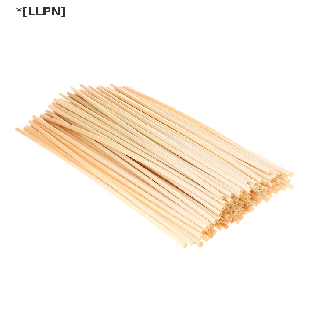 Set 100 Ống Hút Rơm Lúa Mì Dùng Một Lần Có Thể Phân Hủy