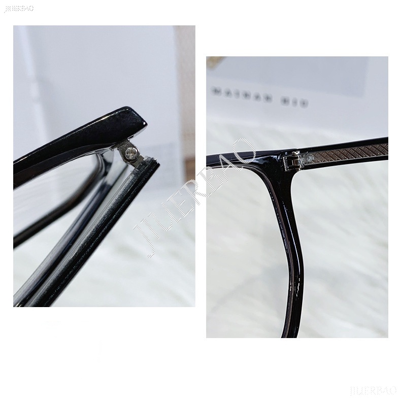 Kính TR90 Gọng Linh Hoạt Chống Tia Bức Xạ Tròng Kính Xanh Thời Trang Mới Cho Nam Nữ