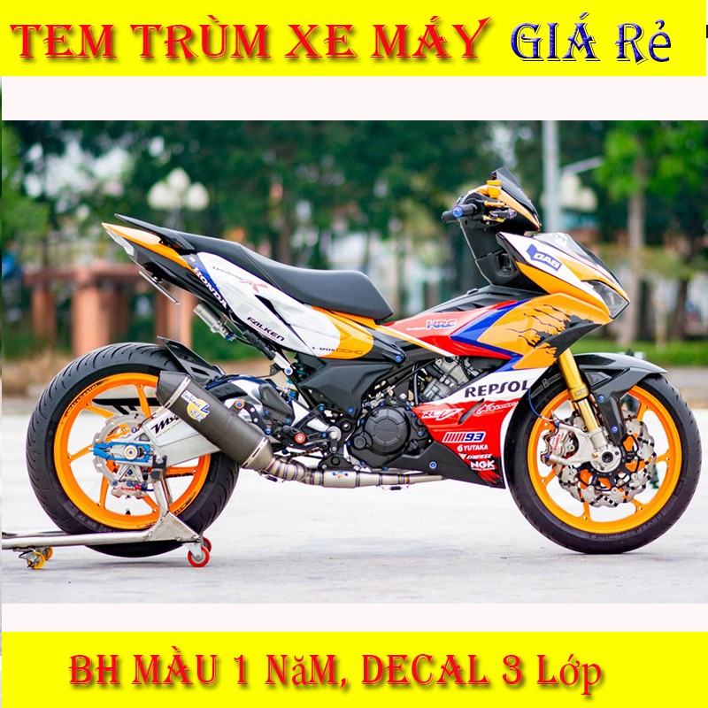 Tem Trùm Winner X Repsol Thể Thao