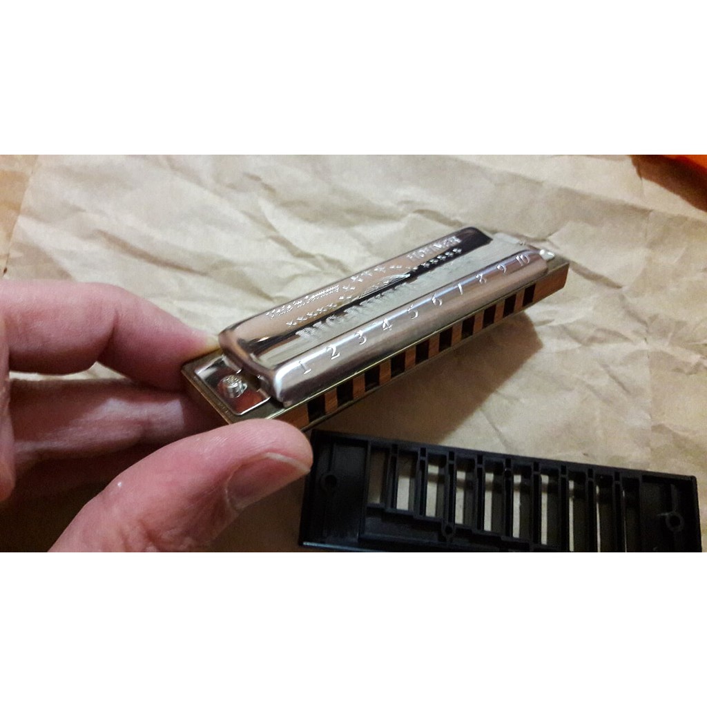 Diatonic Harmonica Hohner Big River Harp ( Full Tone, Key A, Bb, C, D ,E, F, G ) Nhập Khẩu Đức - Phân phối Sol.G