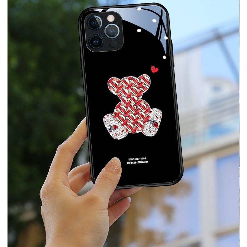 Vỏ điện thoại di động ban đầu bảo vệ kính sang trọng trí thun ngắn tay | BigBuy360 - bigbuy360.vn