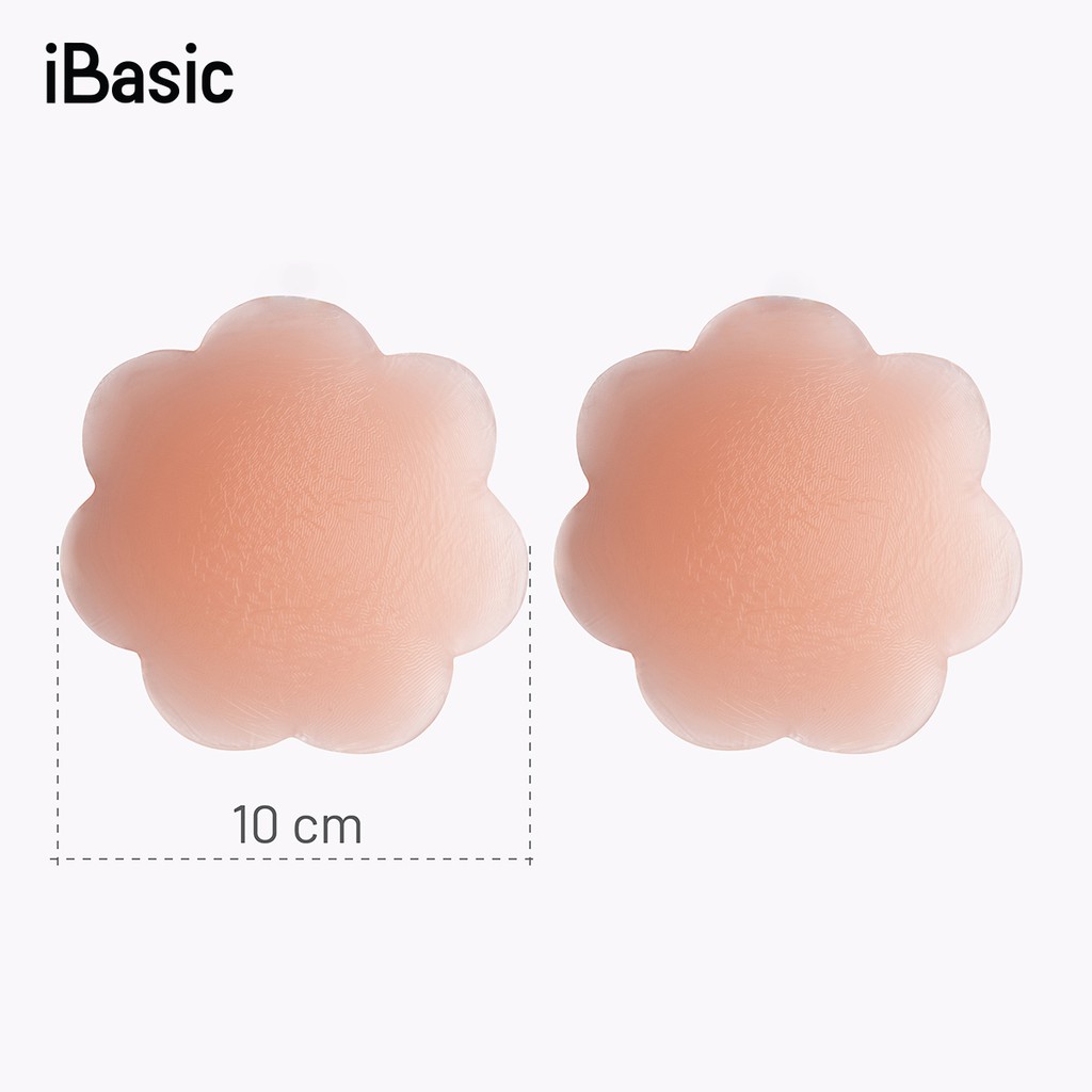Miếng dán ngực silicon 10cm iBasic PK091